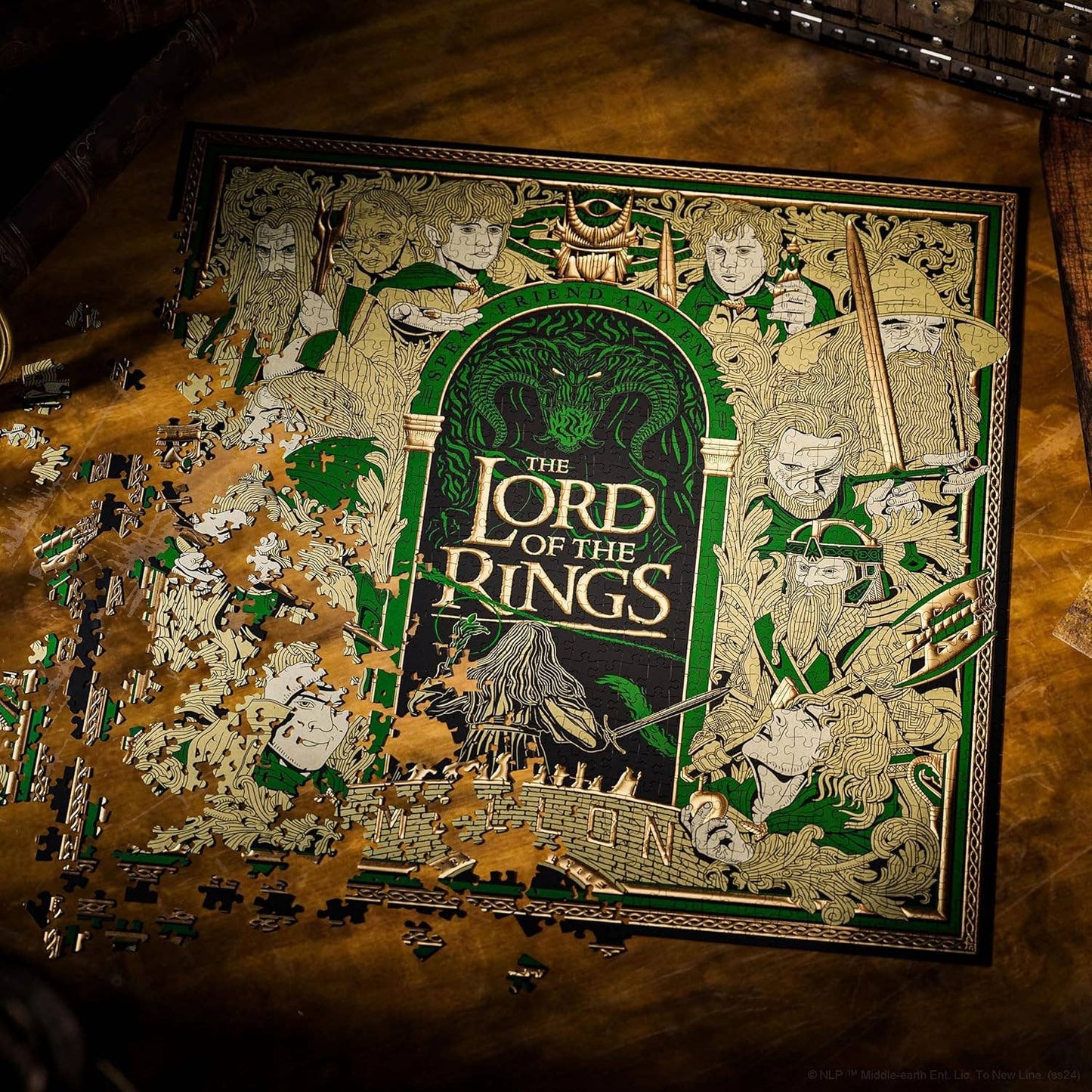 The Lord of the Rings Legpuzzel 1000 stuks. Theory11