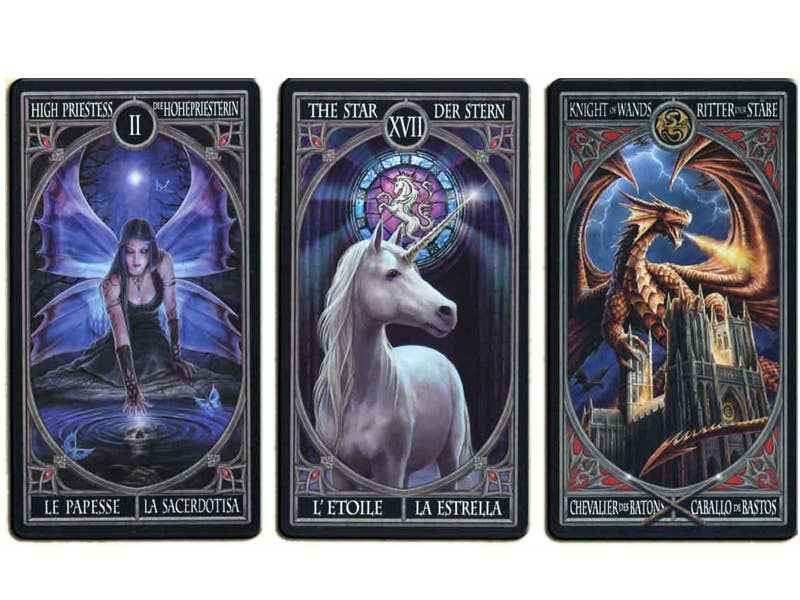 Anne Stokes Gothic Tarotkaarten Fournier