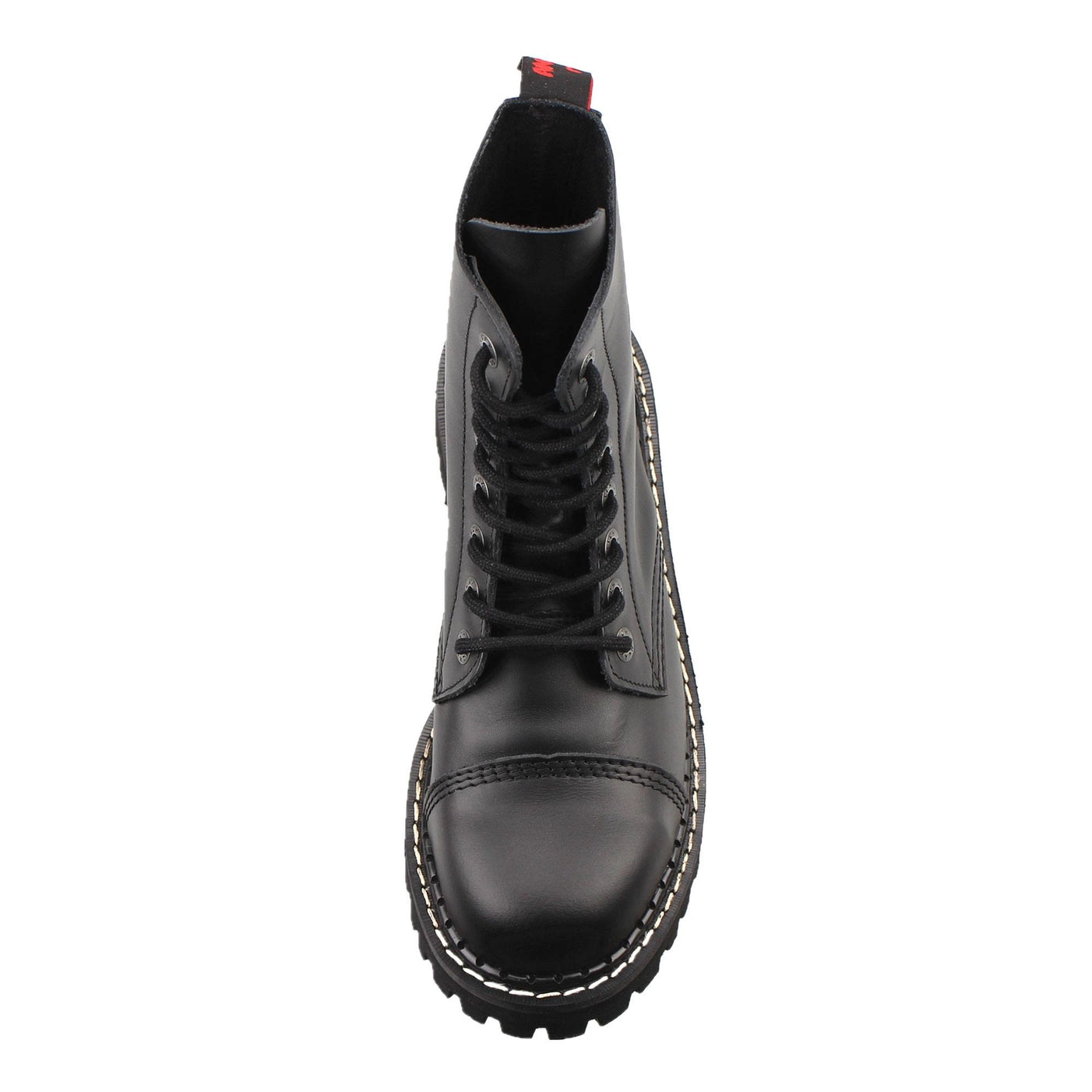 Angry Itch - 8 Eye Black Leather Ranger