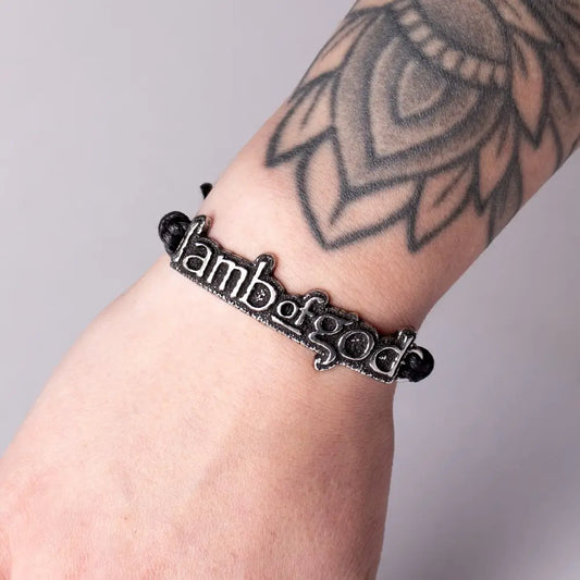 Lamb of God - Logo - Leren Armband - Alchemy