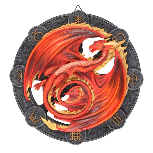 Beltane Dragon Muurdecoratie - Anne Stokes