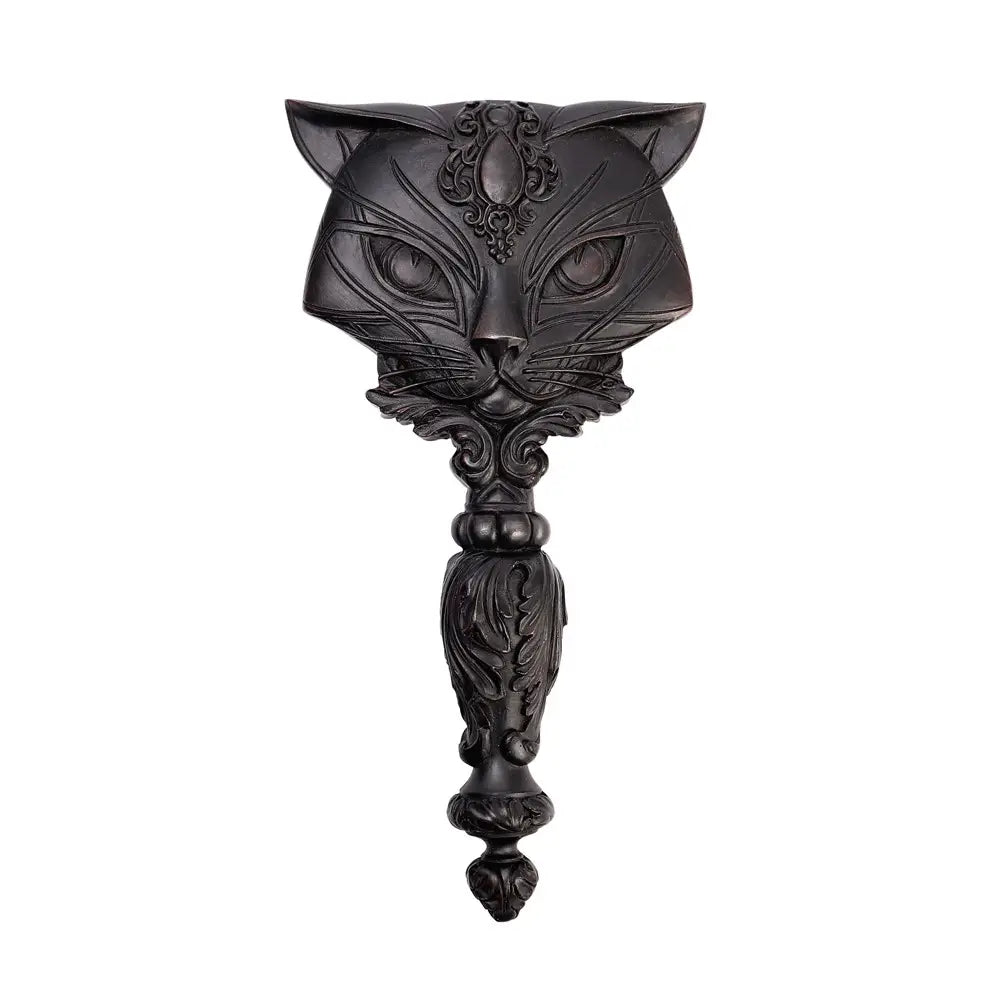 Alchemy - Zwarte Heilige Kat Handspiegel