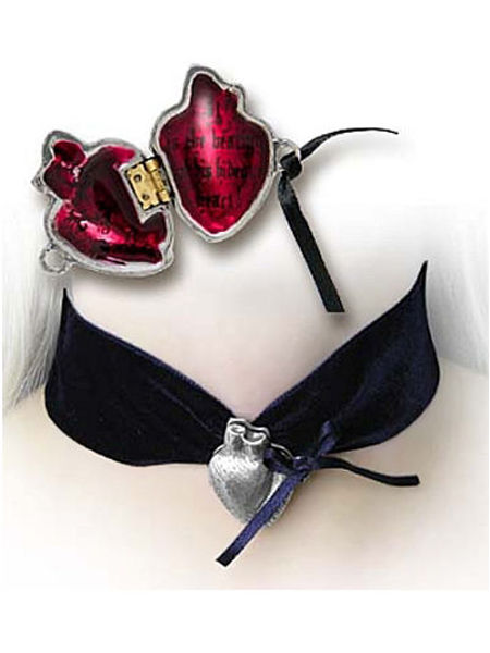 Alchemy - The Tell Tale Heart choker - P538