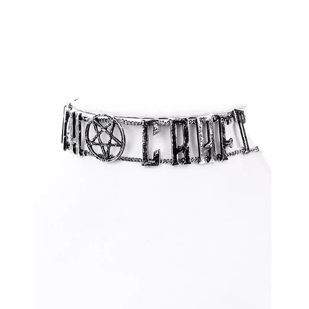 Witchcraft Halsband Ketting - Silver