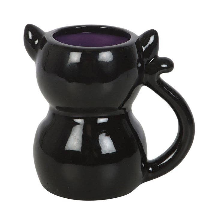 Zwarte Kat Halloween Mok
