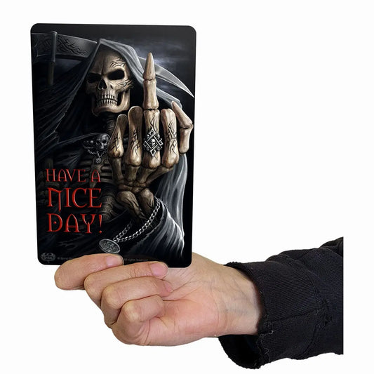 Have A Nice Day Tin Metal