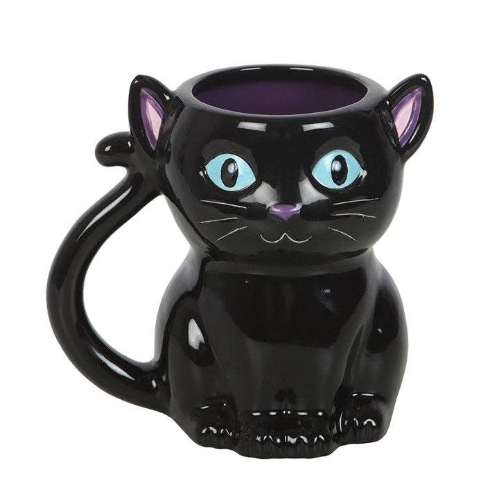 Zwarte Kat Halloween Mok