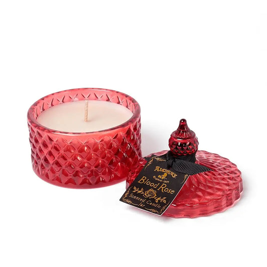 Alchemy - Blood Rose - Scented Boudoir Candle Jar (Klein)