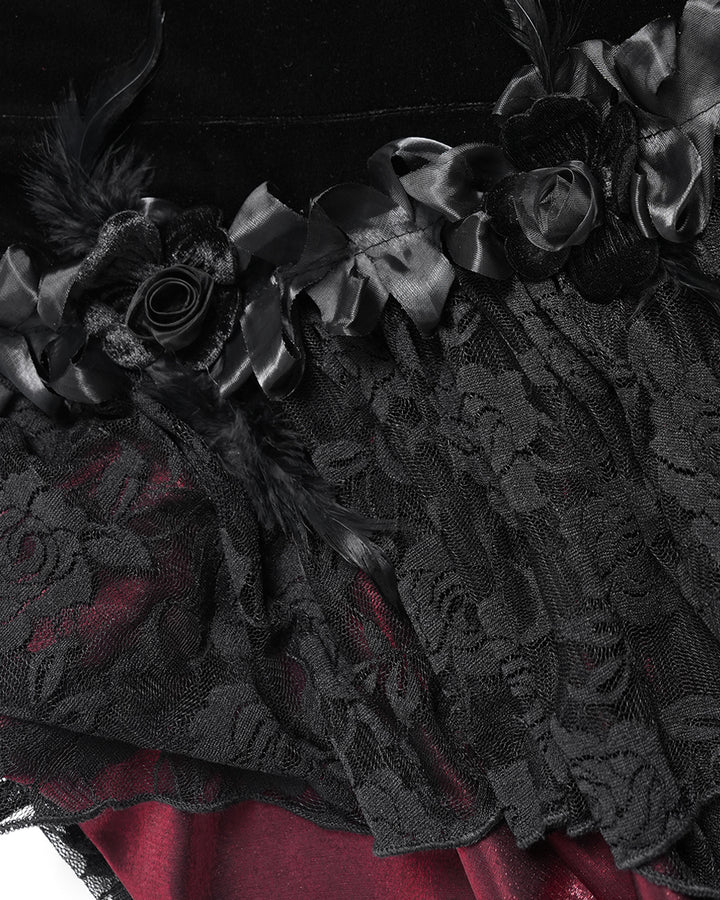 Gothic Muse Black Jurk