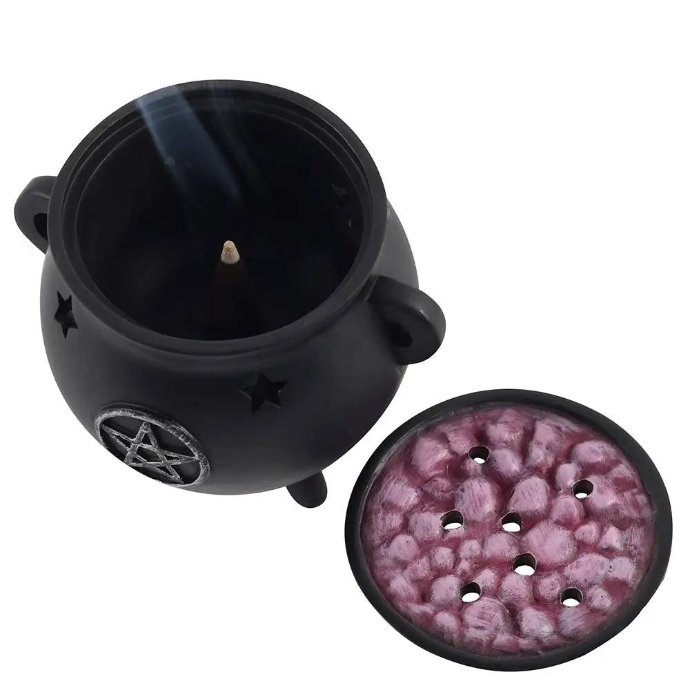 Pentagram Cauldron Wierookhouder