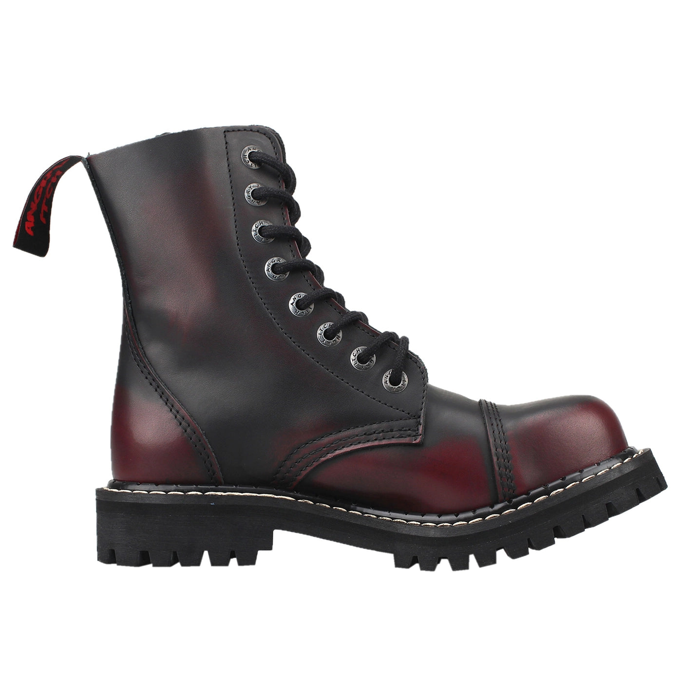 Angry Itch - 8 Eye Ranger Burgundy Rub-Off