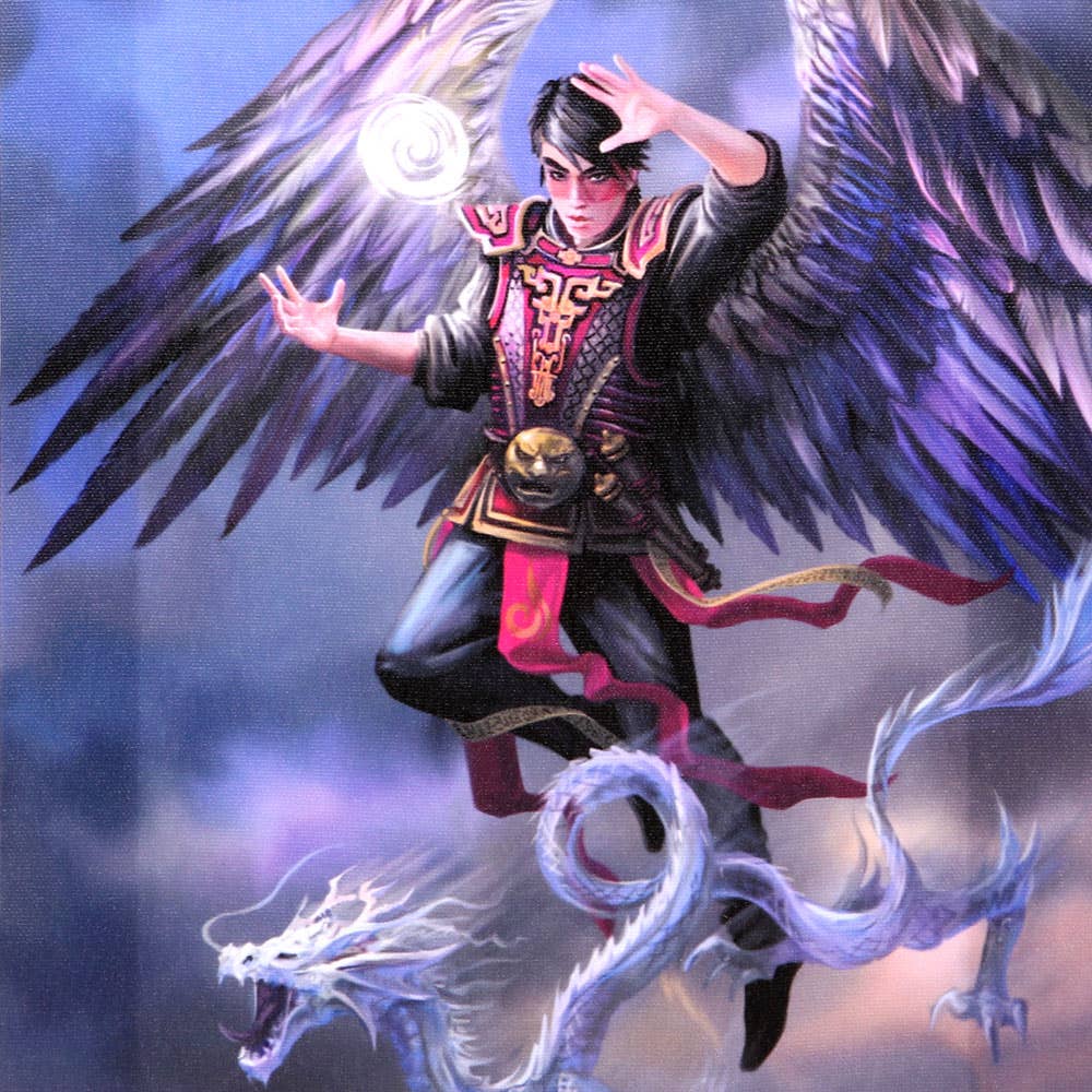 Air Element Wizard - Anne Stokes Canvas