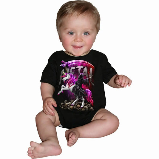 Metallicorn Baby Romper