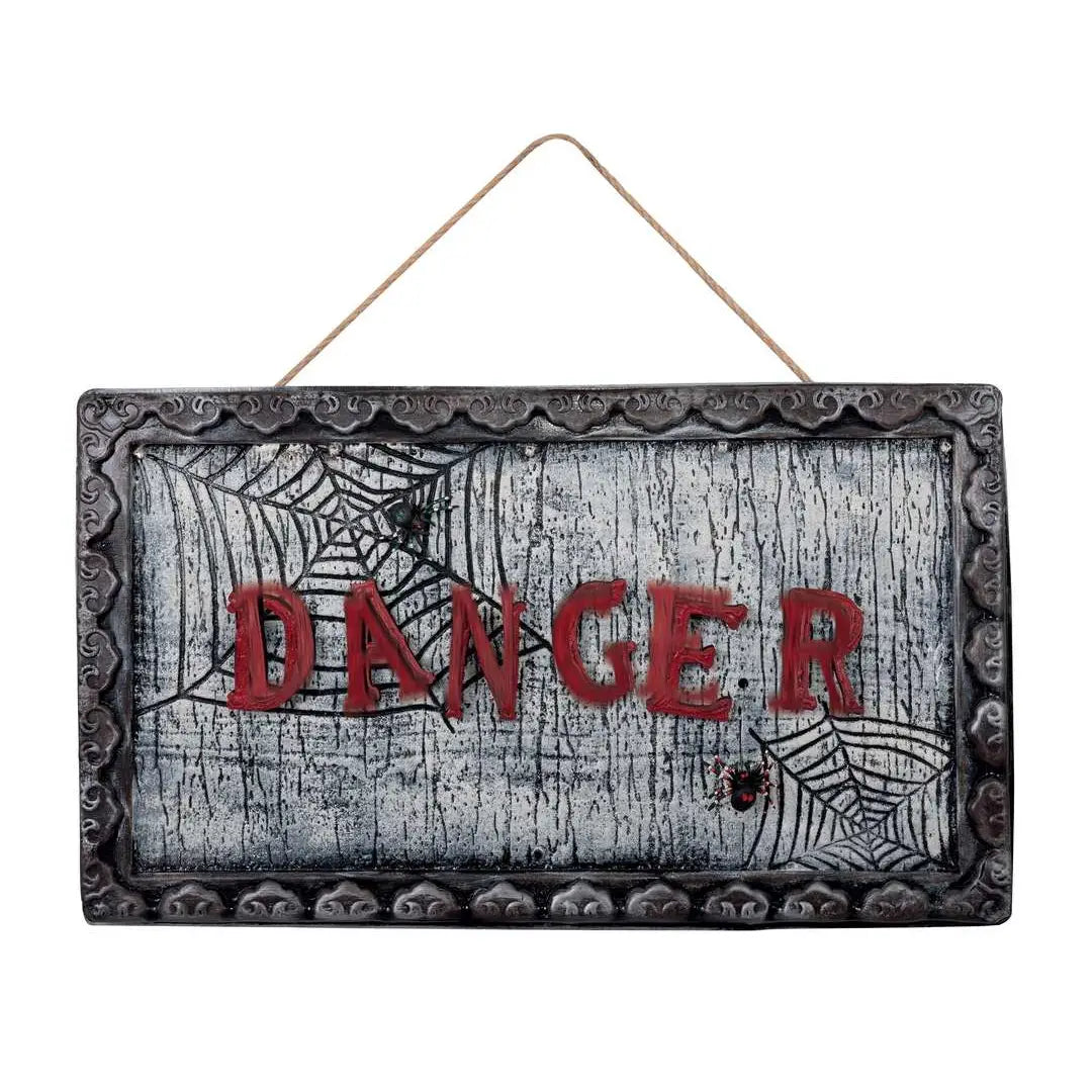 Deurplaat Danger - Animated (47cm)