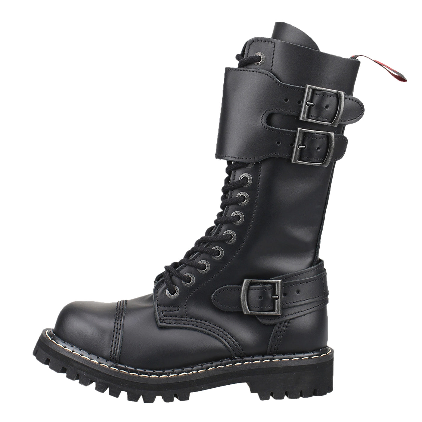 Angry Itch - 14 Eye Leather Plated Ranger