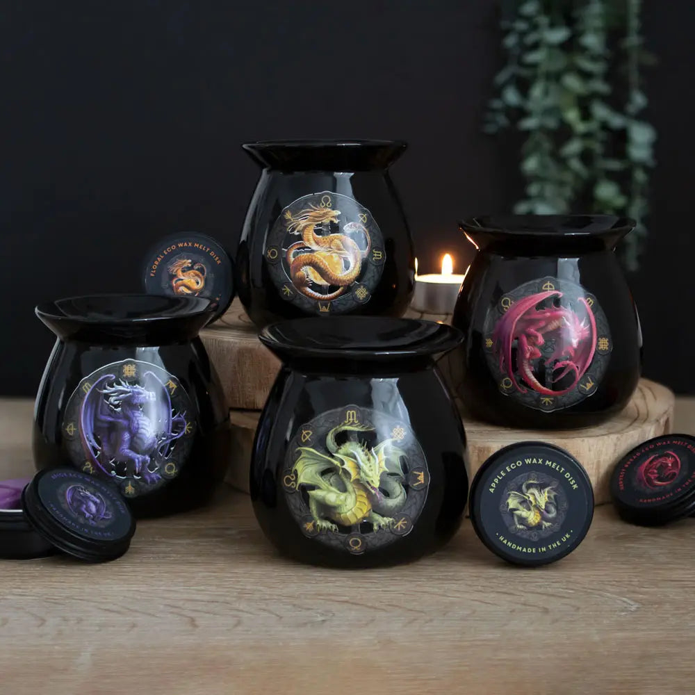 Mabon Wax Melt Burner Gift Set - Anne Stokes