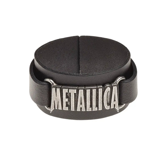 Metallica - Logo - Leren Armband - Alchemy