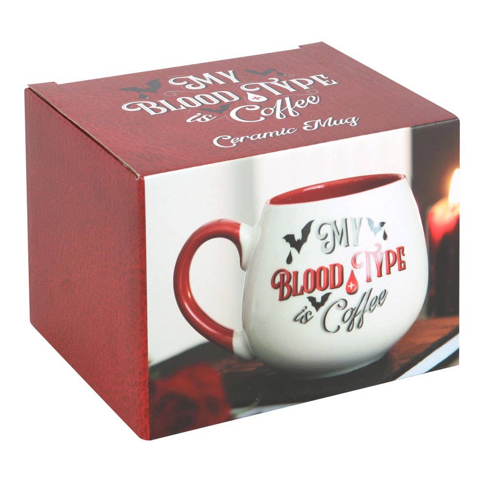 My Bloodtype is Coffee Halloween Mok