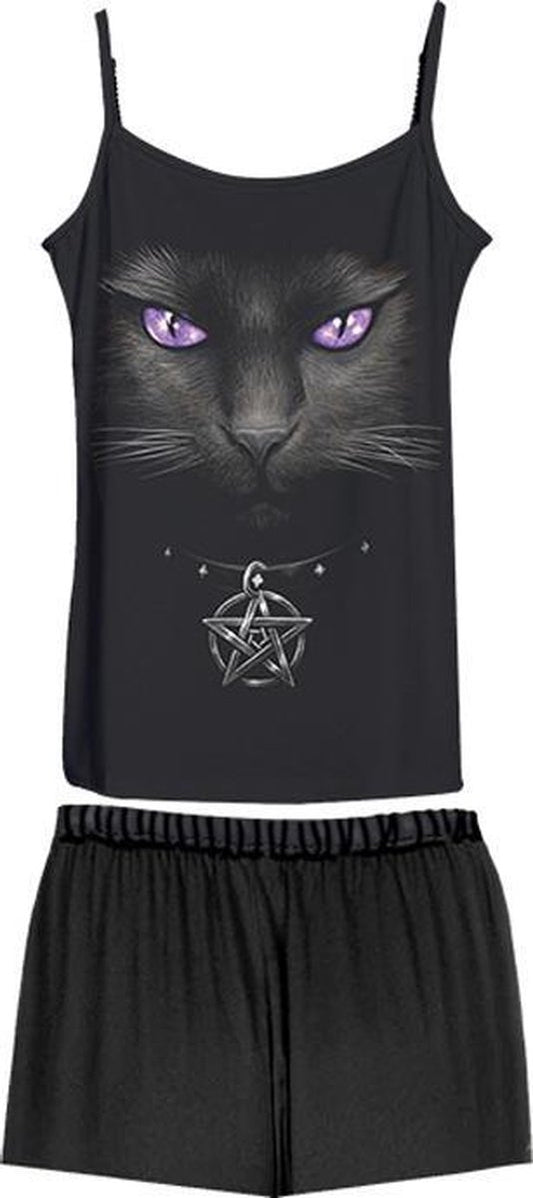 Bright Eyes - Gothic Pyjama Set ( 4pc)