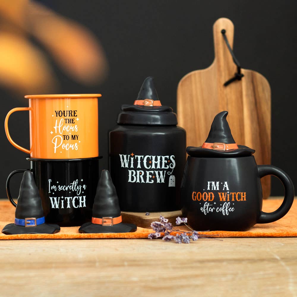 Heksenhoed Halloween - zout- en pepershakers