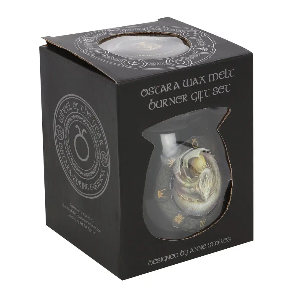 Ostara Wax Melt Burner Gift Set - Anne Stokes