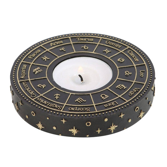 Astrology Wheel Zodiac theelichthouder