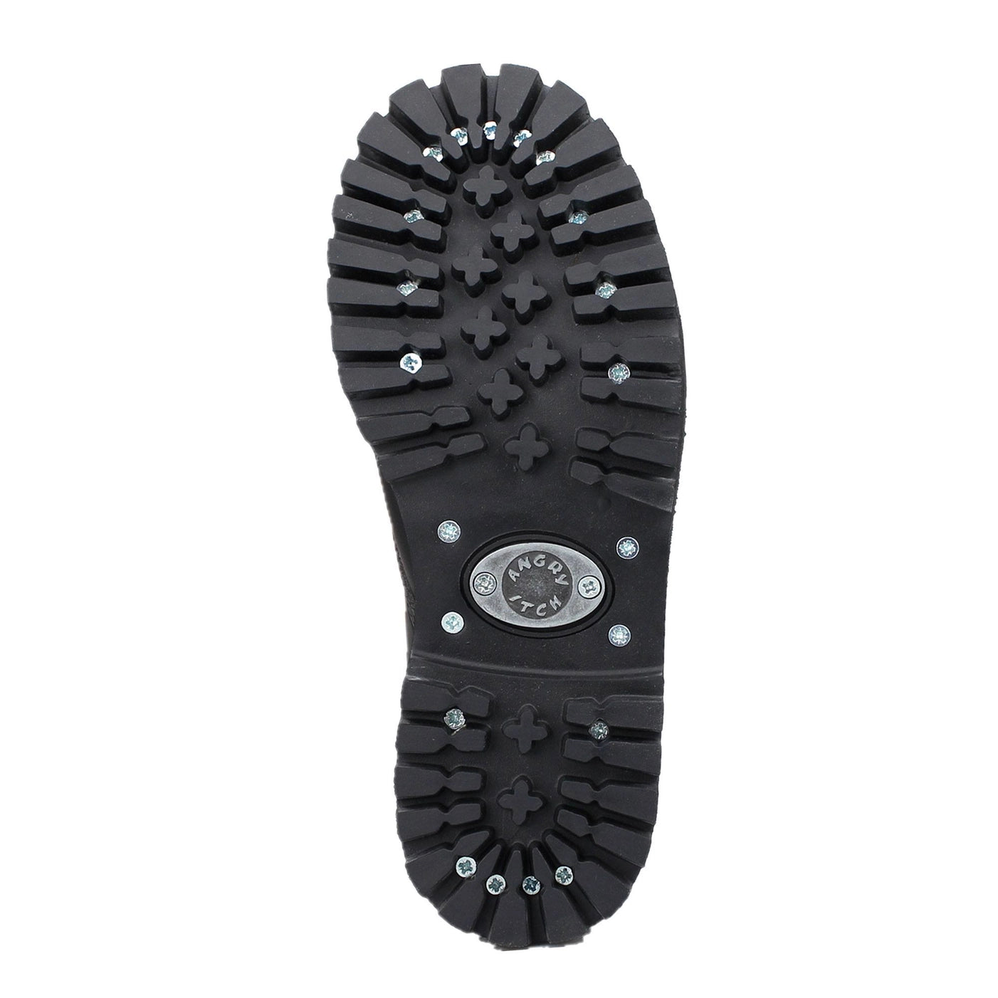 Angry Itch - 8 Eye Black Leather Ranger