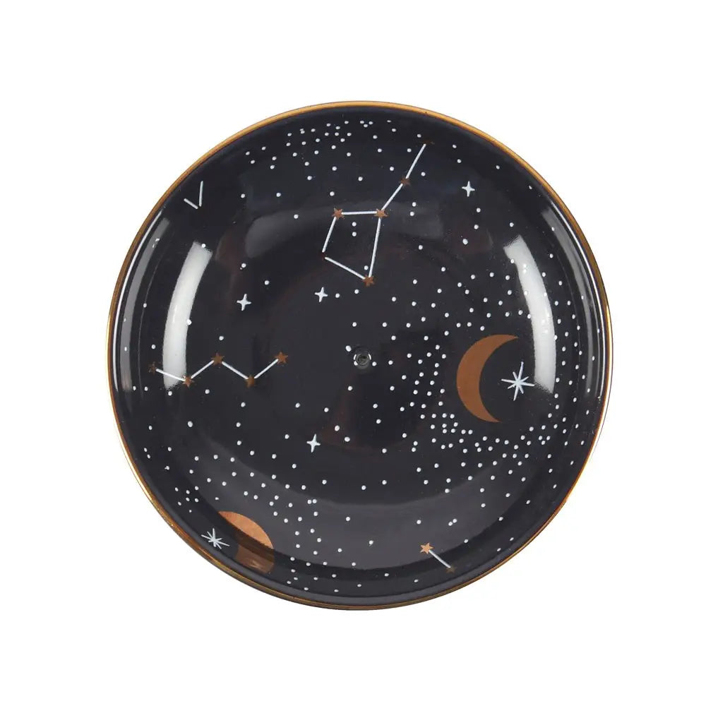 Purple Star Sign Ceramic Wierookhouder