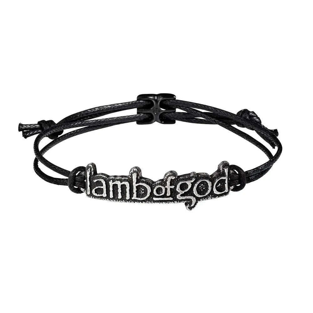 Lamb of God - Logo - Leren Armband - Alchemy