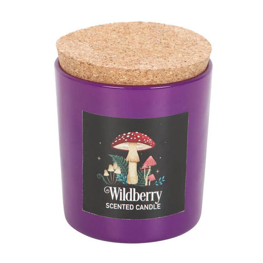 Forest Mushroom Wildberry-kaars