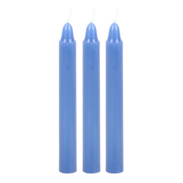 Blue Communication Magic Spell-kaarsen (set van 12)