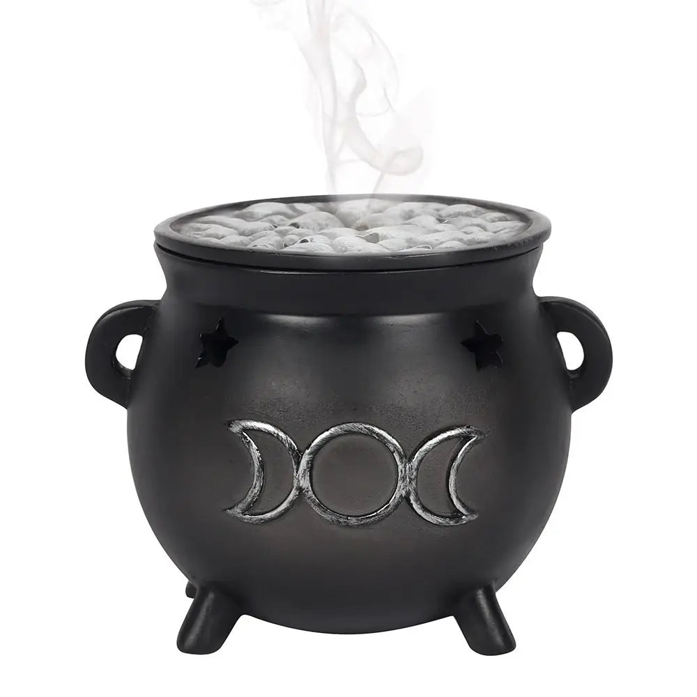 Triple Moon Cauldron Wierookhouder