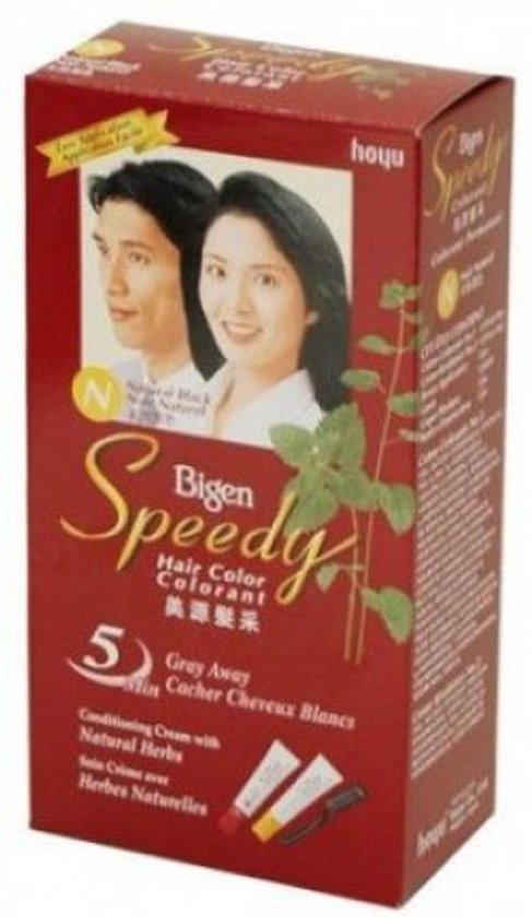 Bigen Speedy - Natuurlijk Zwart