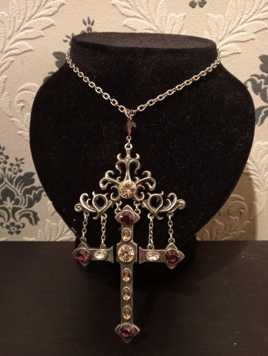 Alchemy - Hanging Cross Of Pressburg Ketting - P566