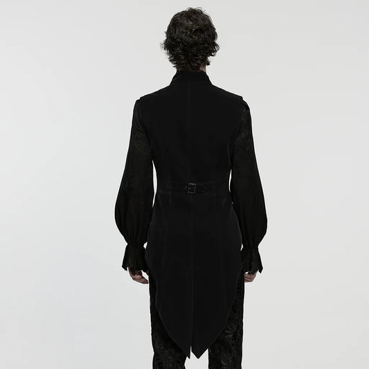 Arcane Regent Black Velvet Vest