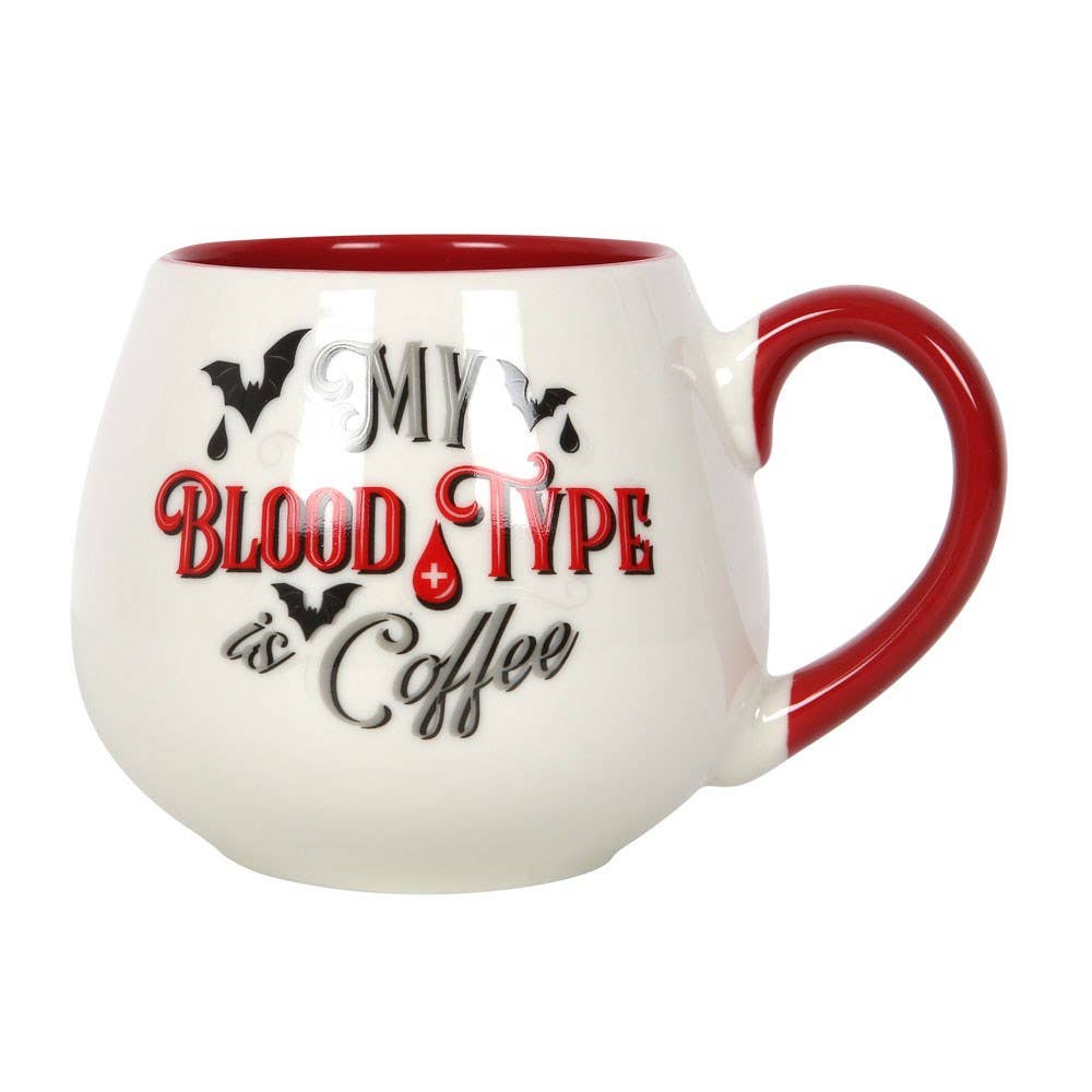 My Bloodtype is Coffee Halloween Mok