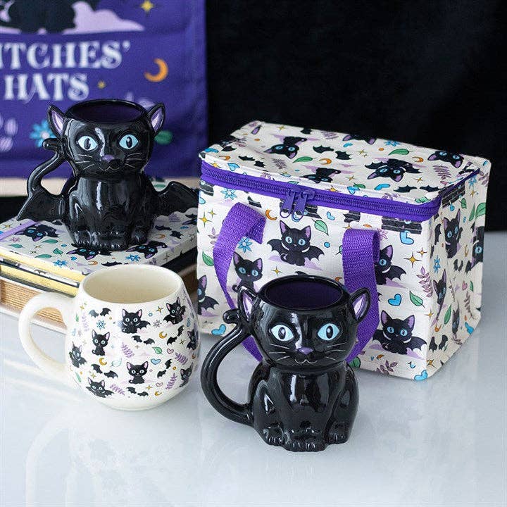 Zwarte Kat Halloween Mok
