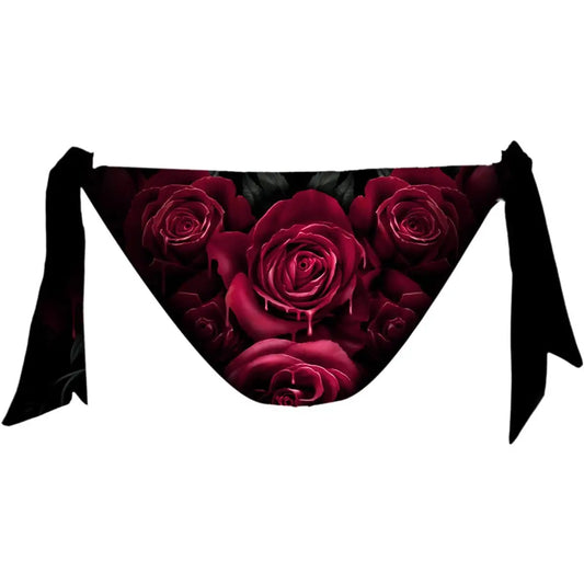 Blood Rose Bikini Set