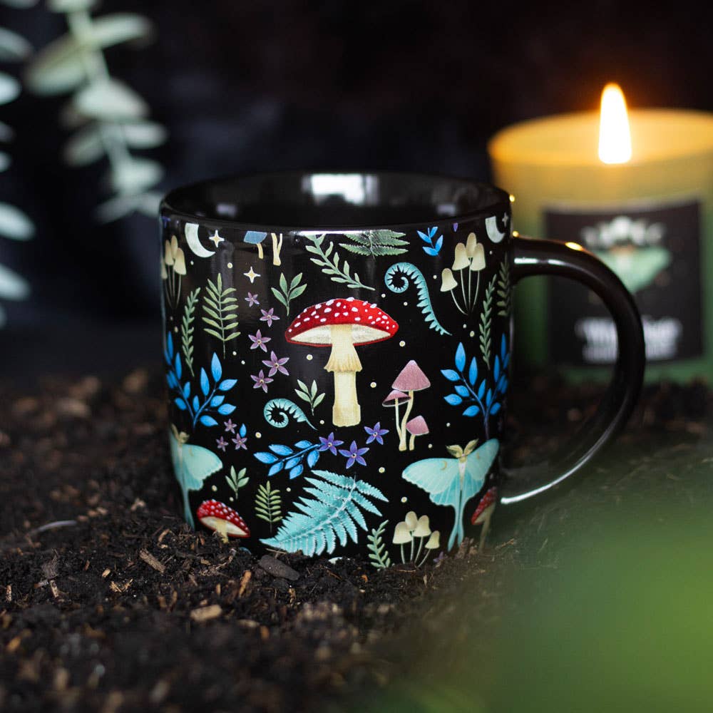 Mok met Dark Forest-print