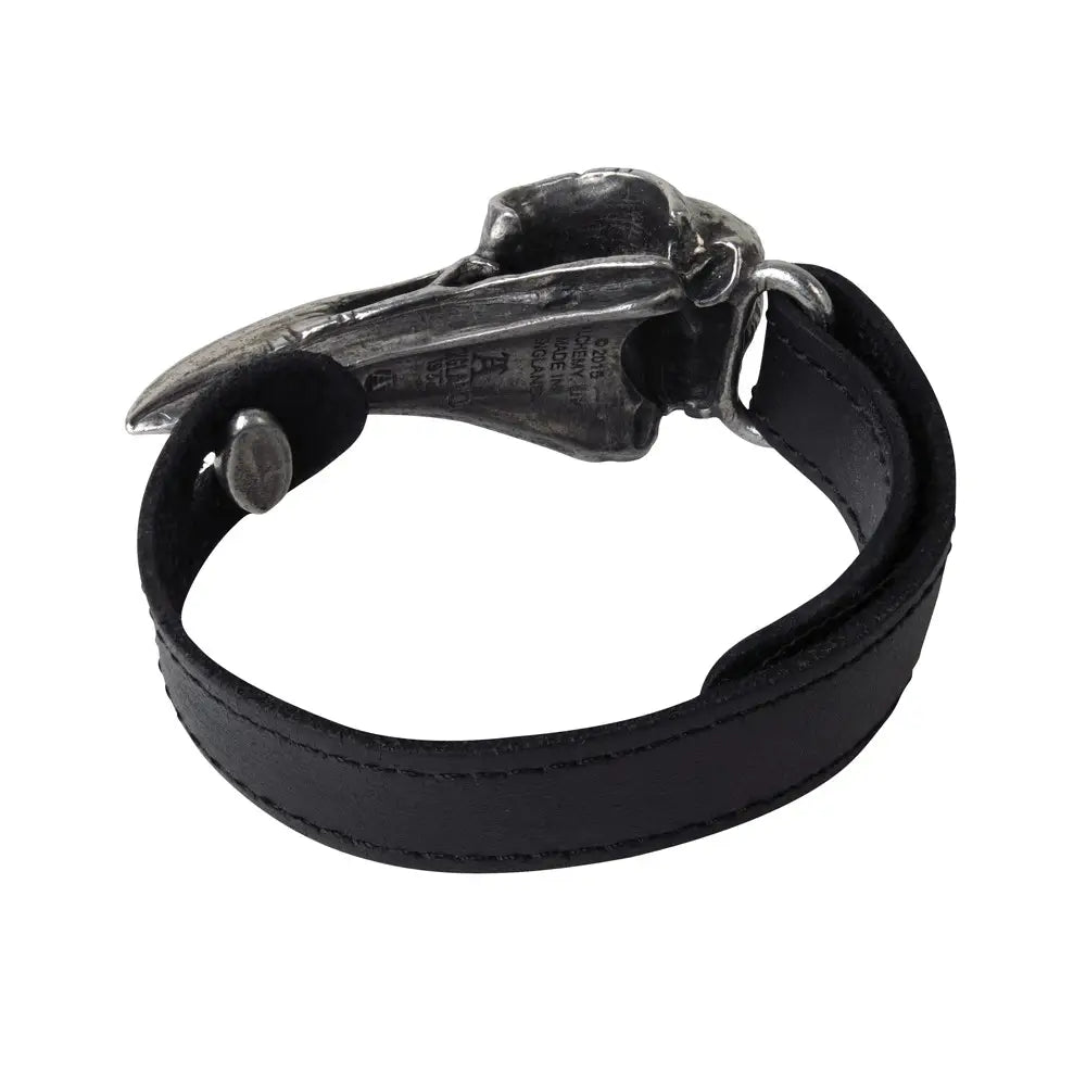 Alchemy - Rabeschadel - Leren Armband