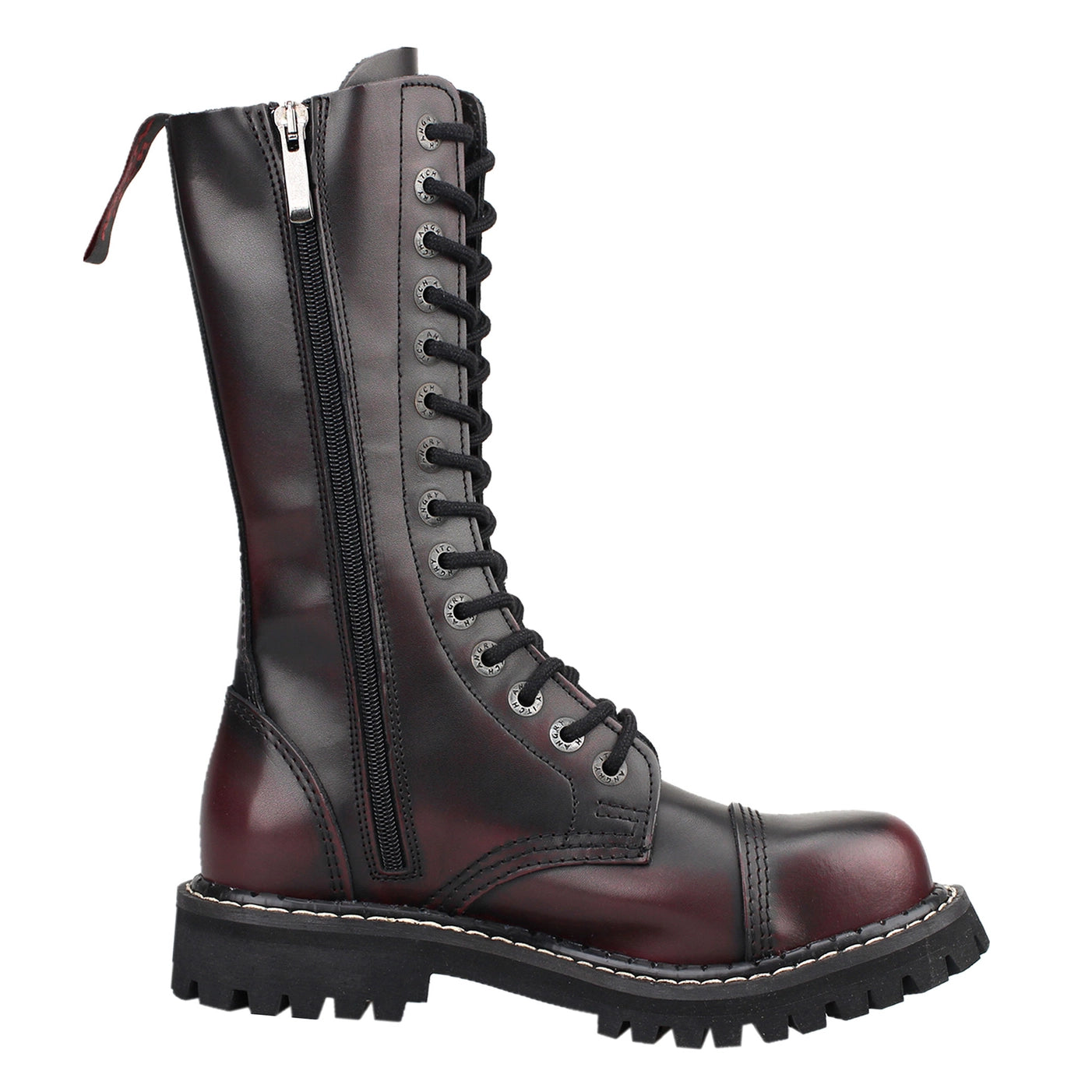 Angry Itch - 14 Eye Burgundy Rub-Off Ranger