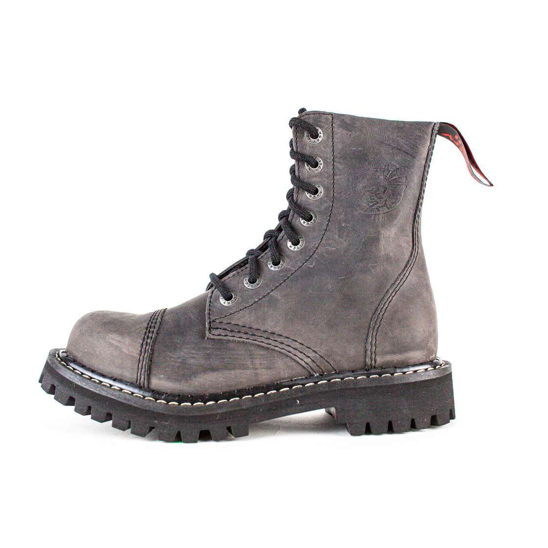 Angry Itch - 8 Eye Vintage Dark Brown Ranger