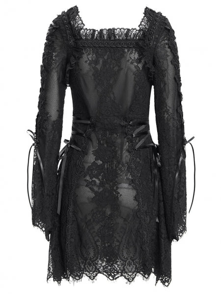 Lace Maiden Red Jurk