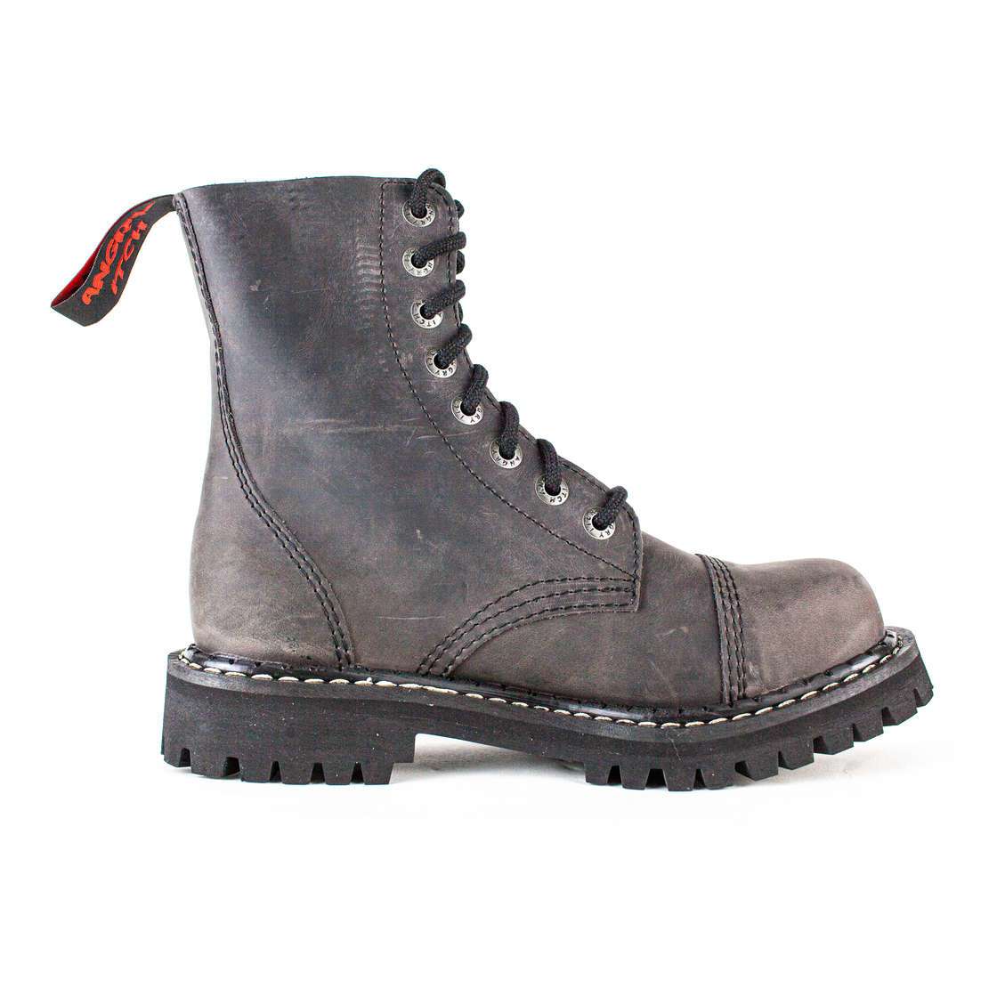 Angry Itch - 8 Eye Vintage Dark Brown Ranger