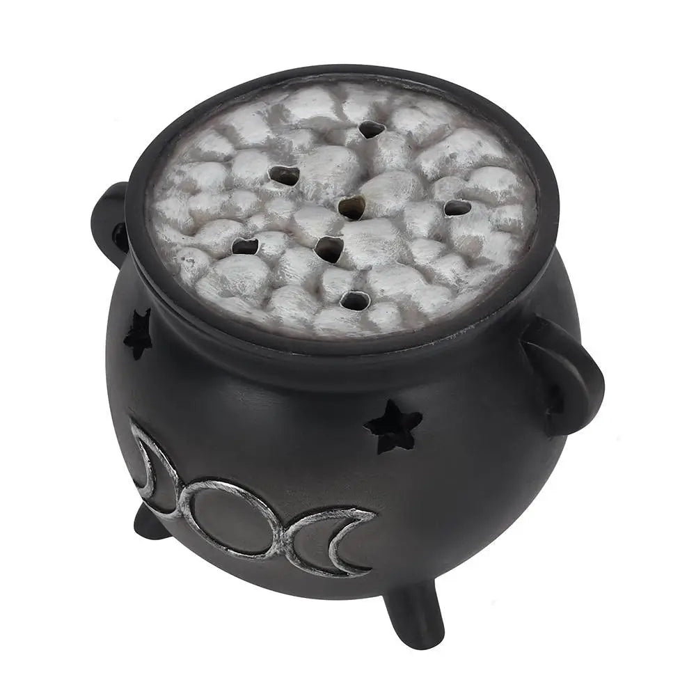 Triple Moon Cauldron Wierookhouder