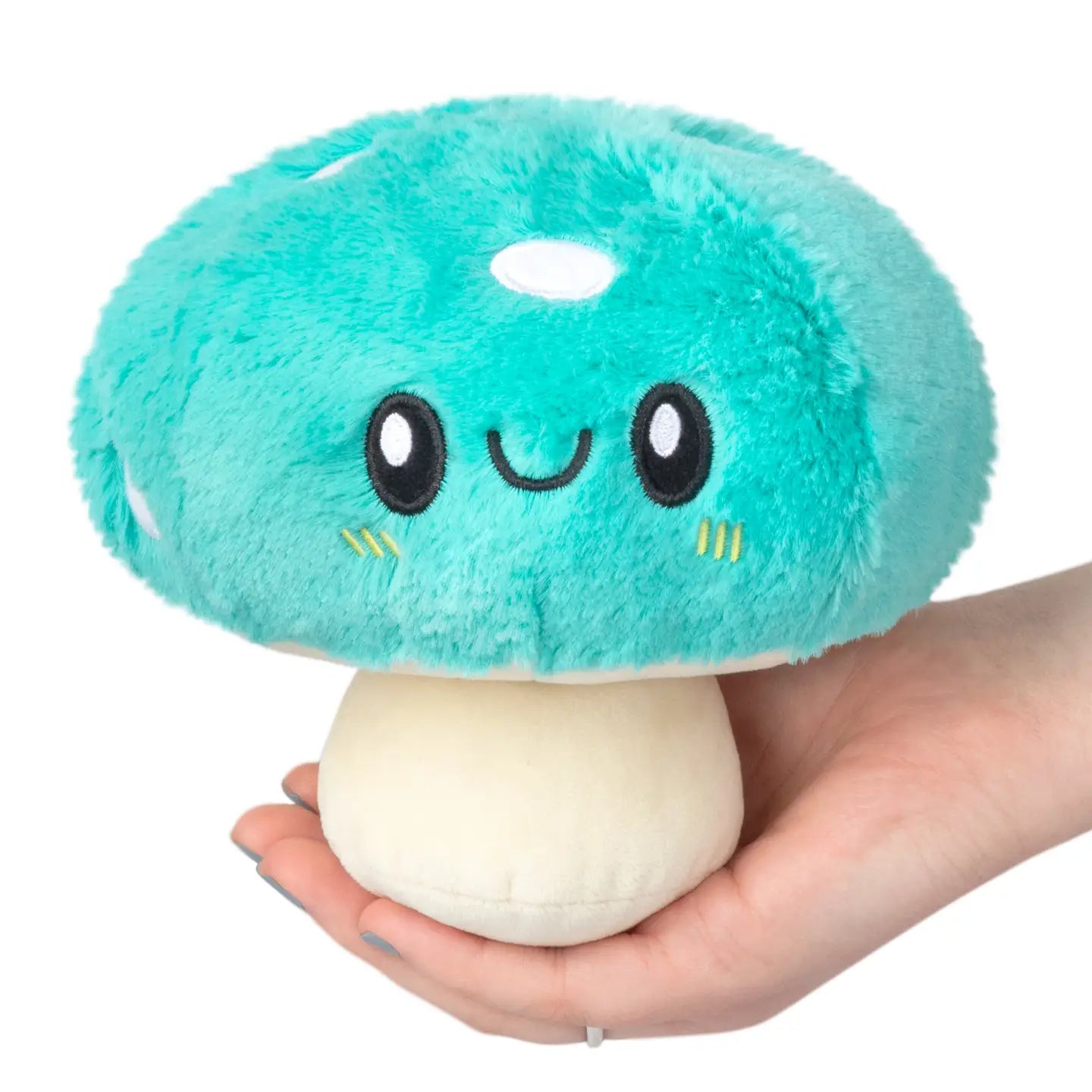 Turquoise Mushroom Snacker (5/6") - Mini Squishable