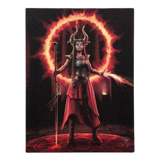Fire Element Sorceress - Anne Stokes Canvas