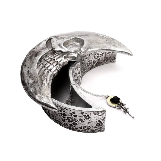 Alchemy - Skull Moon Silver - Opbergdoos