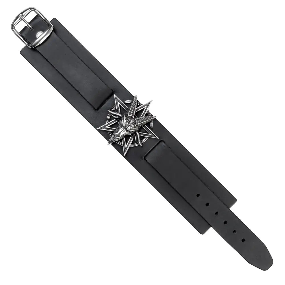 Alchemy - Baphomet - Leren Armband