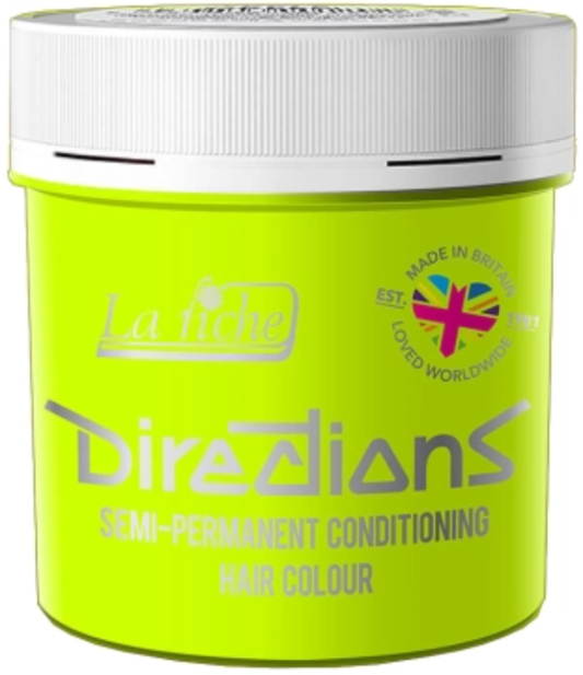 Directions - Fluorescent Lime